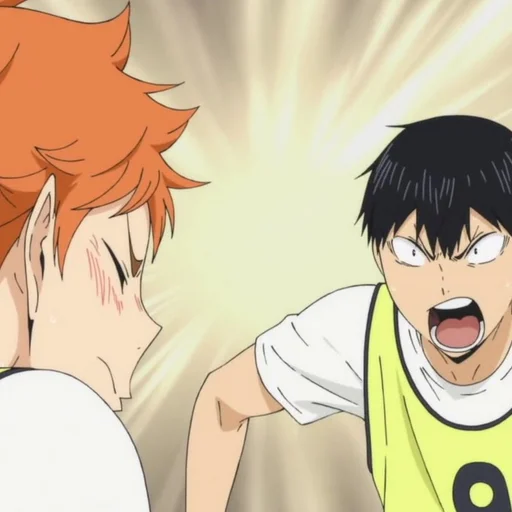 😠 Стикер «Haikyuu» для Telegram