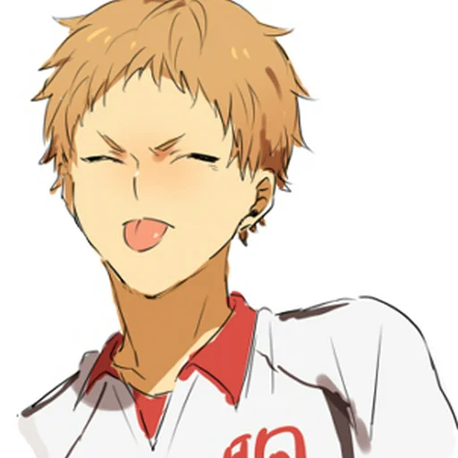 😝 Стикер «Haikyuu» для Telegram