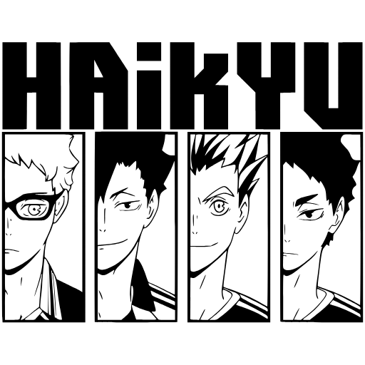 🏐 Эмодзи «Haikyu!! adaptive» для Telegram