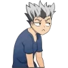 😒 Эмодзи «Haikyuu» для Telegram