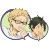 🤭 Эмодзи «Haikyuu» для Telegram