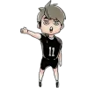 🤩 Эмодзи «Haikyuu» для Telegram