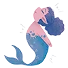 🧜‍♀️ Эмодзи «海洋世界» для Telegram