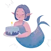 🎂 Эмодзи «海洋世界» для Telegram