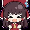 😫 Эмодзи «Hakurei Reimu» для Telegram