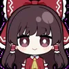👍 Эмодзи «Hakurei Reimu» для Telegram