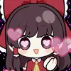 ❤️ Эмодзи «Hakurei Reimu» для Telegram