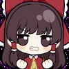 😡 Эмодзи «Hakurei Reimu» для Telegram