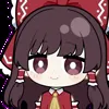 😈 Эмодзи «Hakurei Reimu» для Telegram