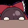 👀 Эмодзи «Hakurei Reimu» для Telegram