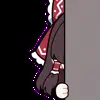 👀 Эмодзи «Hakurei Reimu» для Telegram