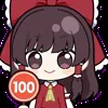💯 Эмодзи «Hakurei Reimu» для Telegram