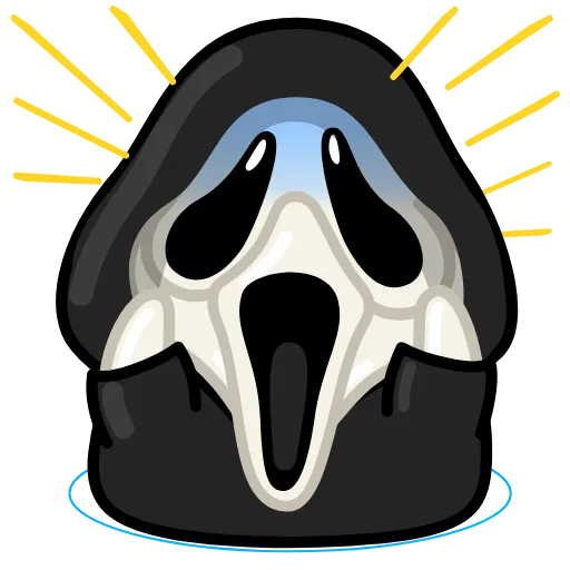😱 Эмодзи «Halloween Duck» для Telegram