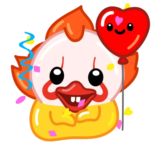 🤡 Эмодзи «Halloween Duck» для Telegram