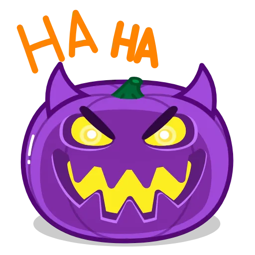 😈 Эмодзи «Halloween Pumpkin» для Telegram