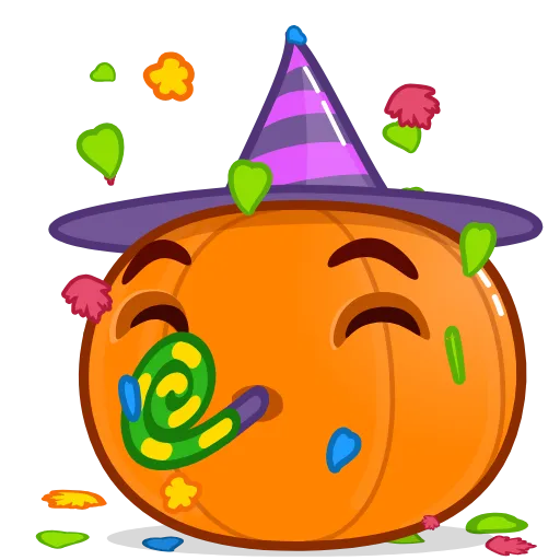🥳 Эмодзи «Halloween Pumpkin» для Telegram