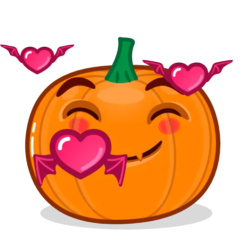 🥰 Эмодзи «Halloween Pumpkin» для Telegram