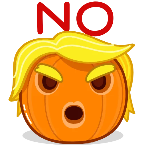 🙅 Эмодзи «Halloween Pumpkin» для Telegram