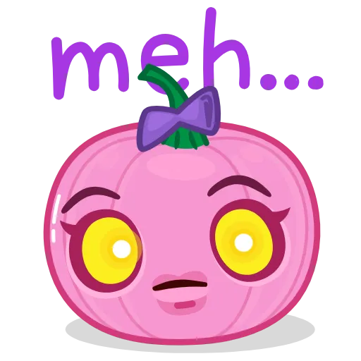 🙄 Эмодзи «Halloween Pumpkin» для Telegram