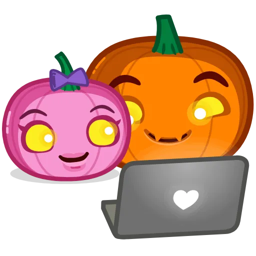 💻 Эмодзи «Halloween Pumpkin» для Telegram