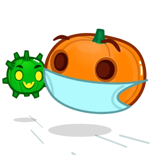 🦠 Эмодзи «Halloween Pumpkin» для Telegram