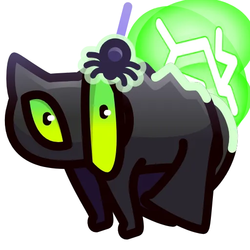 🐈‍⬛ Эмодзи «Halloween Team Emoji» для Telegram