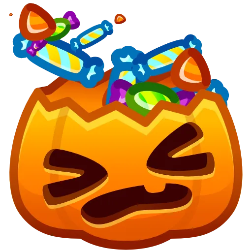 🤯 Эмодзи «Halloween Team Emoji» для Telegram