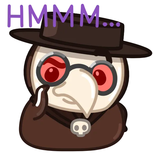 🤔 Эмодзи «Halloween Utya Duck» для Telegram