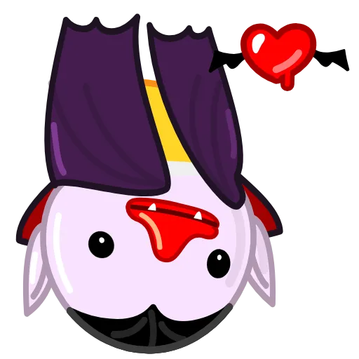 🦇 Эмодзи «Halloween Utya Duck» для Telegram