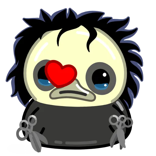 💕 Эмодзи «Halloween Utya Duck» для Telegram