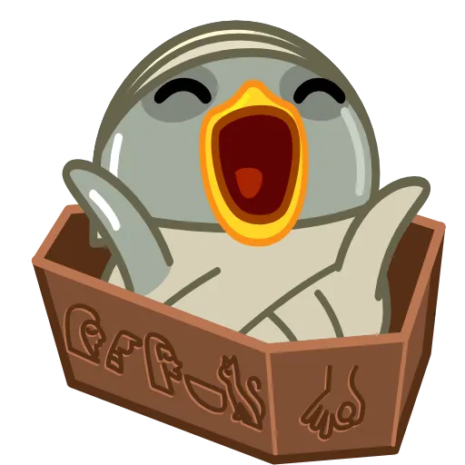 ⚰️ Эмодзи «Halloween Utya Duck» для Telegram