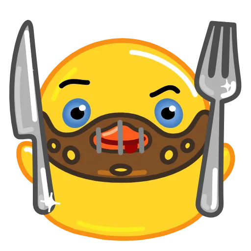 🍽 Эмодзи «Halloween Utya Duck» для Telegram