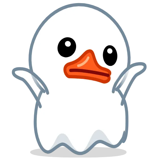 👻 Эмодзи «Halloween Utya Duck» для Telegram