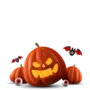 🎃 Эмодзи «3Д Хеллоуин» для Telegram
