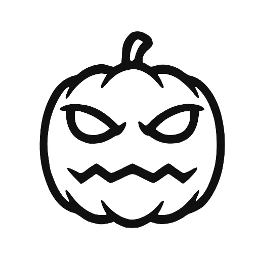 🎃 Эмодзи «Halloween font, адаптивные, цвет меняется на тёмной теме» для Telegram