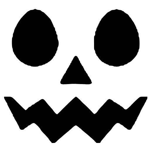 🎃 Эмодзи «Halloween font, адаптивные, цвет меняется на тёмной теме» для Telegram
