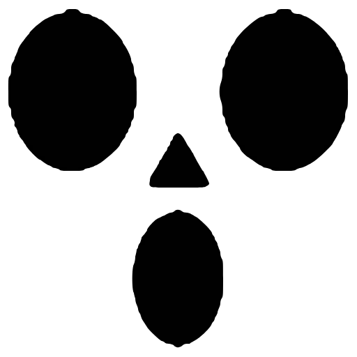 🎃 Эмодзи «Halloween font, адаптивные, цвет меняется на тёмной теме» для Telegram