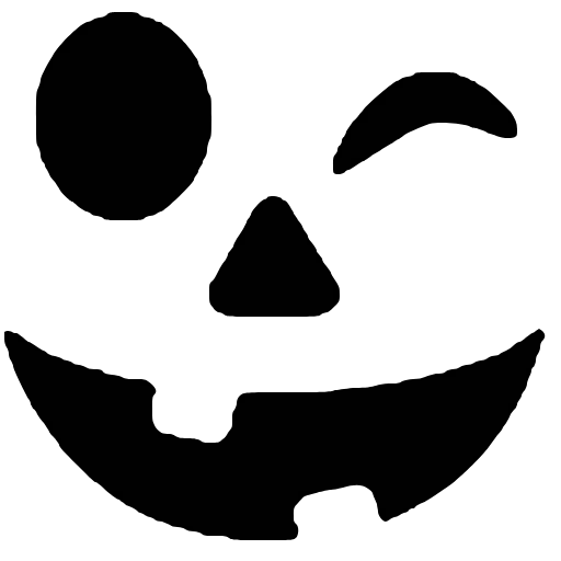 🎃 Эмодзи «Halloween font, адаптивные, цвет меняется на тёмной теме» для Telegram