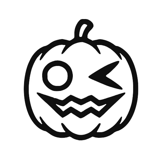 🎃 Эмодзи «Halloween font, адаптивные, цвет меняется на тёмной теме» для Telegram