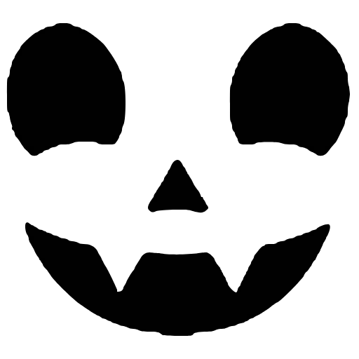 🎃 Эмодзи «Halloween font, адаптивные, цвет меняется на тёмной теме» для Telegram
