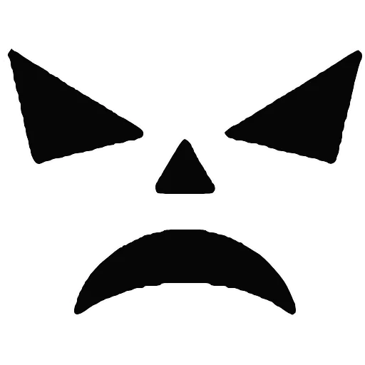 🎃 Эмодзи «Halloween font, адаптивные, цвет меняется на тёмной теме» для Telegram
