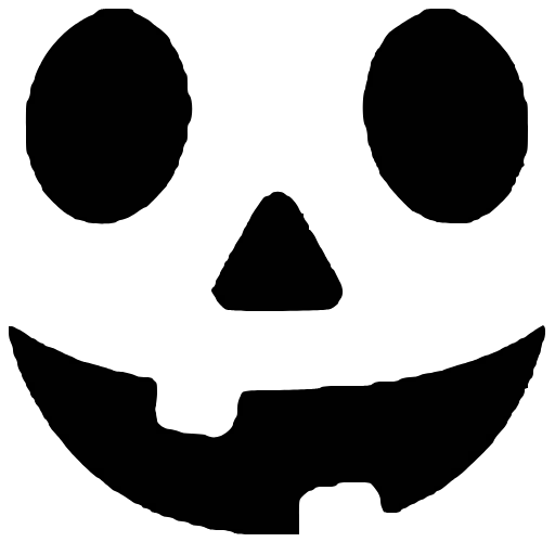 🎃 Эмодзи «Halloween font, адаптивные, цвет меняется на тёмной теме» для Telegram