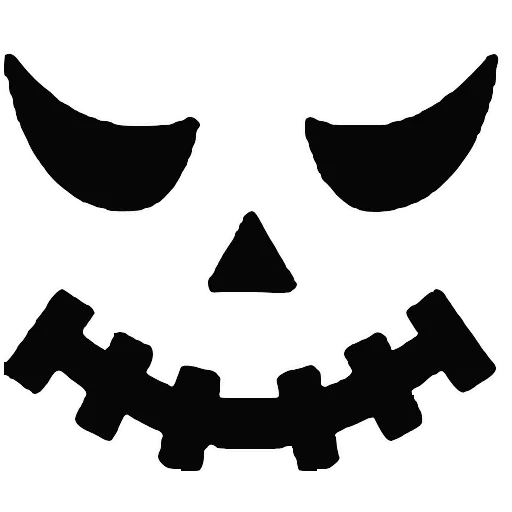 🎃 Эмодзи «Halloween font, адаптивные, цвет меняется на тёмной теме» для Telegram