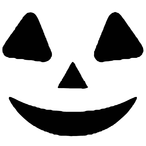 🎃 Эмодзи «Halloween font, адаптивные, цвет меняется на тёмной теме» для Telegram