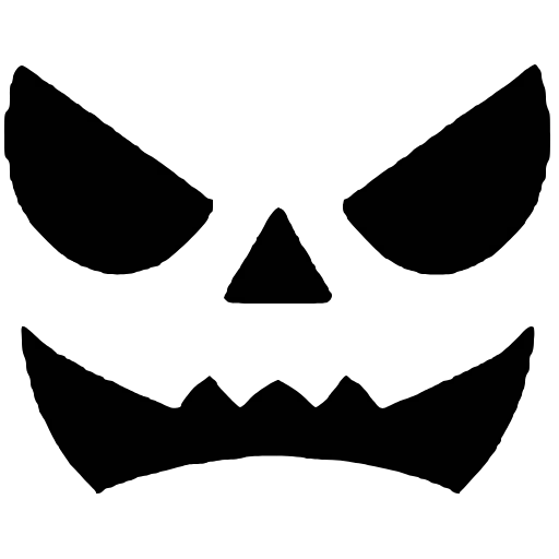 🎃 Эмодзи «Halloween font, адаптивные, цвет меняется на тёмной теме» для Telegram
