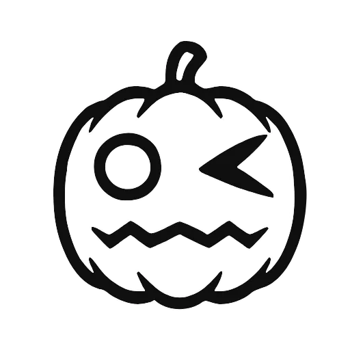 🎃 Эмодзи «Halloween font, адаптивные, цвет меняется на тёмной теме» для Telegram