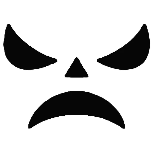 🎃 Эмодзи «Halloween font, адаптивные, цвет меняется на тёмной теме» для Telegram