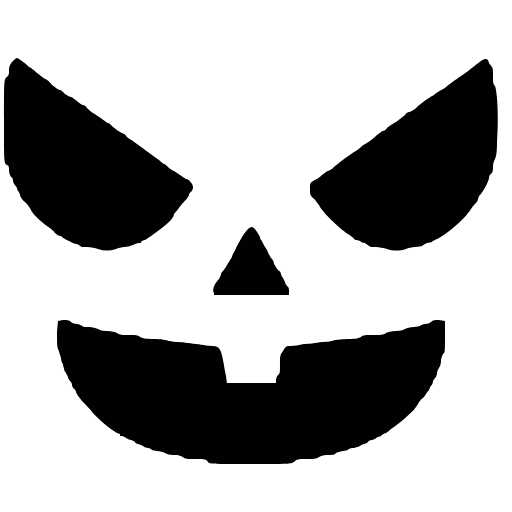 🎃 Эмодзи «Halloween font, адаптивные, цвет меняется на тёмной теме» для Telegram