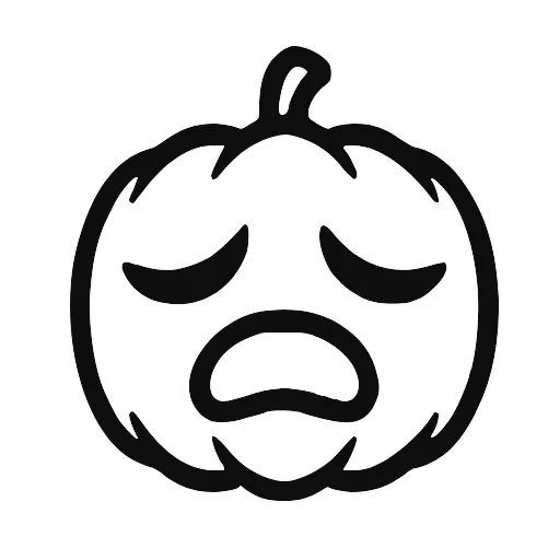 🎃 Эмодзи «Halloween font, адаптивные, цвет меняется на тёмной теме» для Telegram