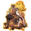 🤩 Эмодзи «Halloween Anime» для Telegram